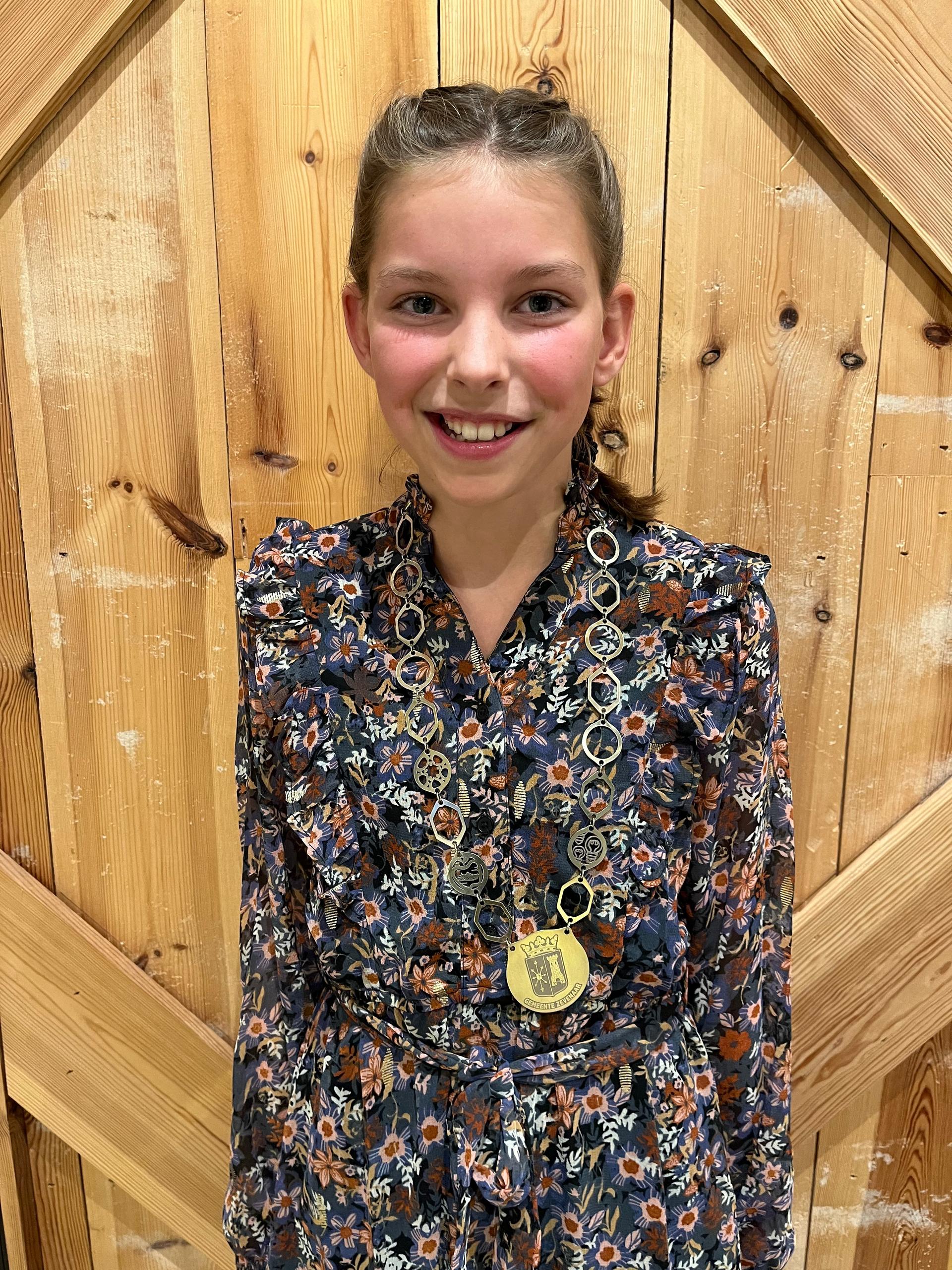 Kinderburgemeester Catoo Berns