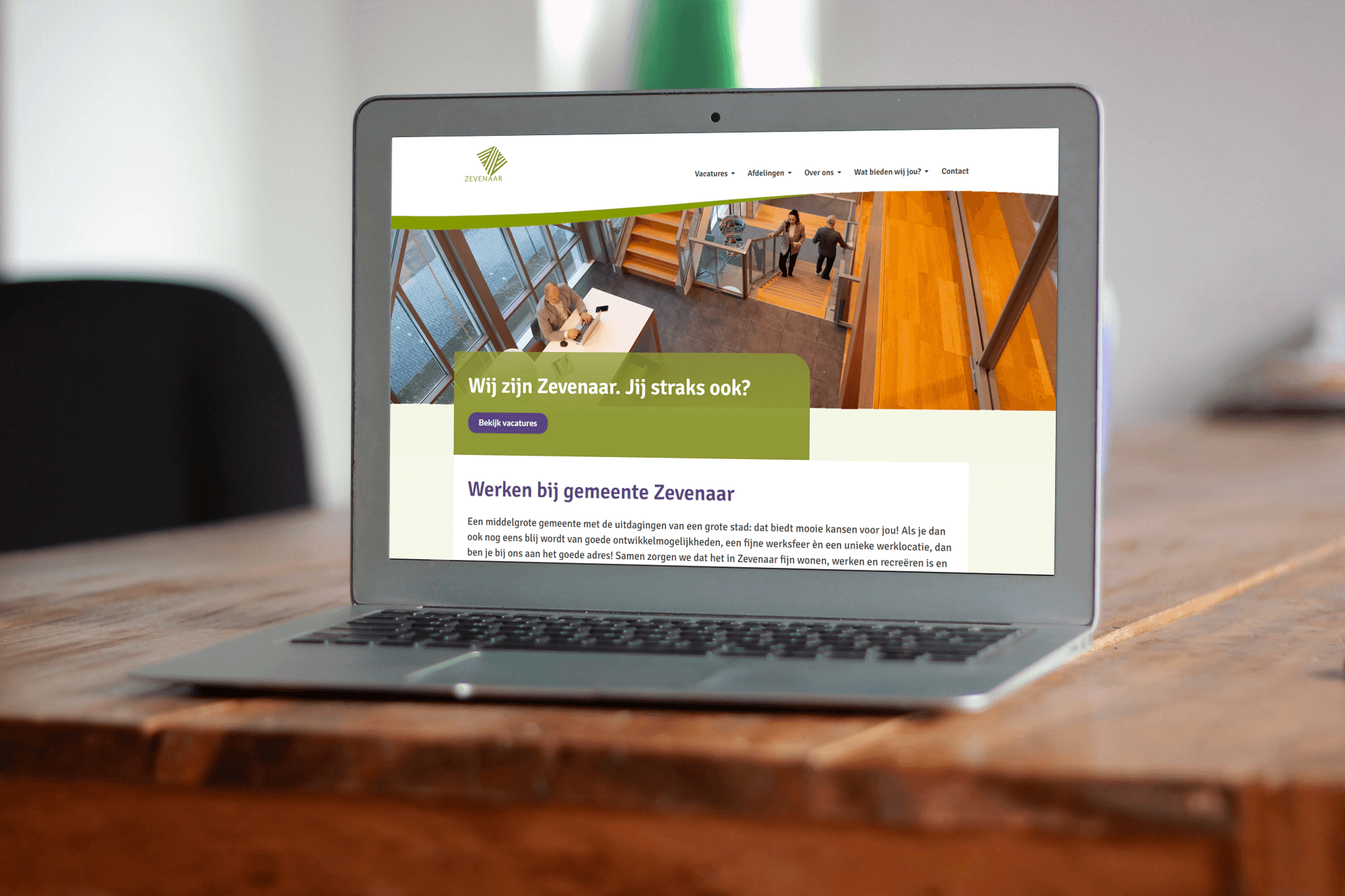 Website www.werkenbijzevenaar.nl