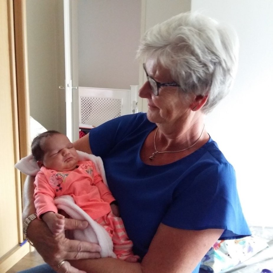 Vrouw met baby
