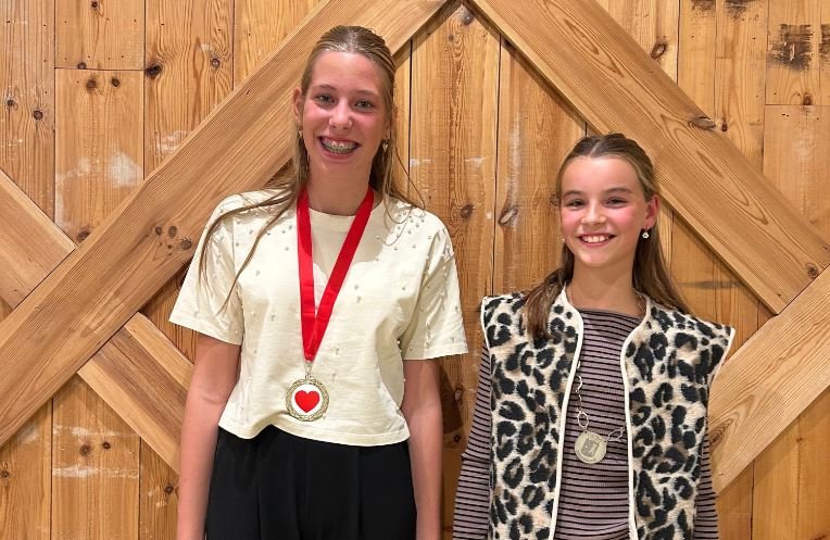 Kinderburgemeesters Lot en Nina