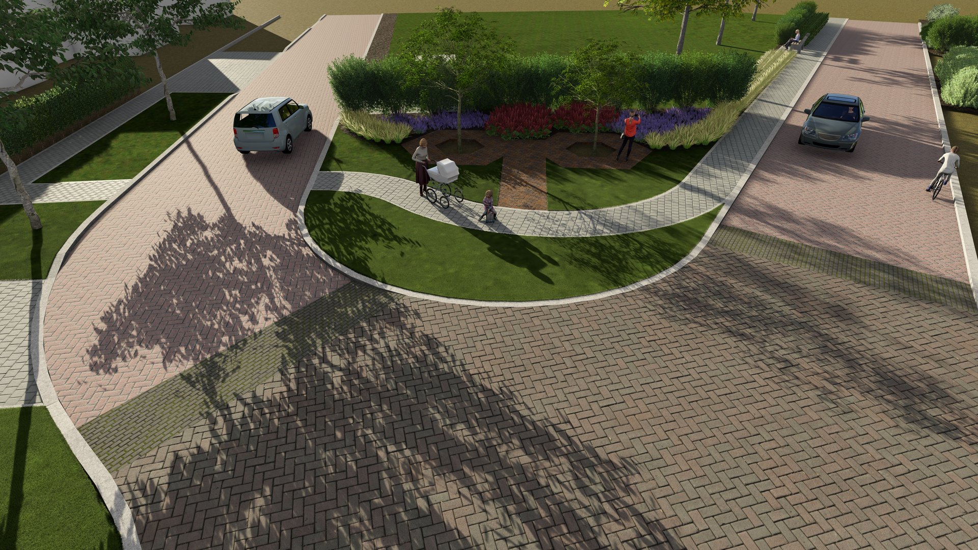 Sfeerbeeld Prins Willem-Alexanderstraat - Aerdsestraat