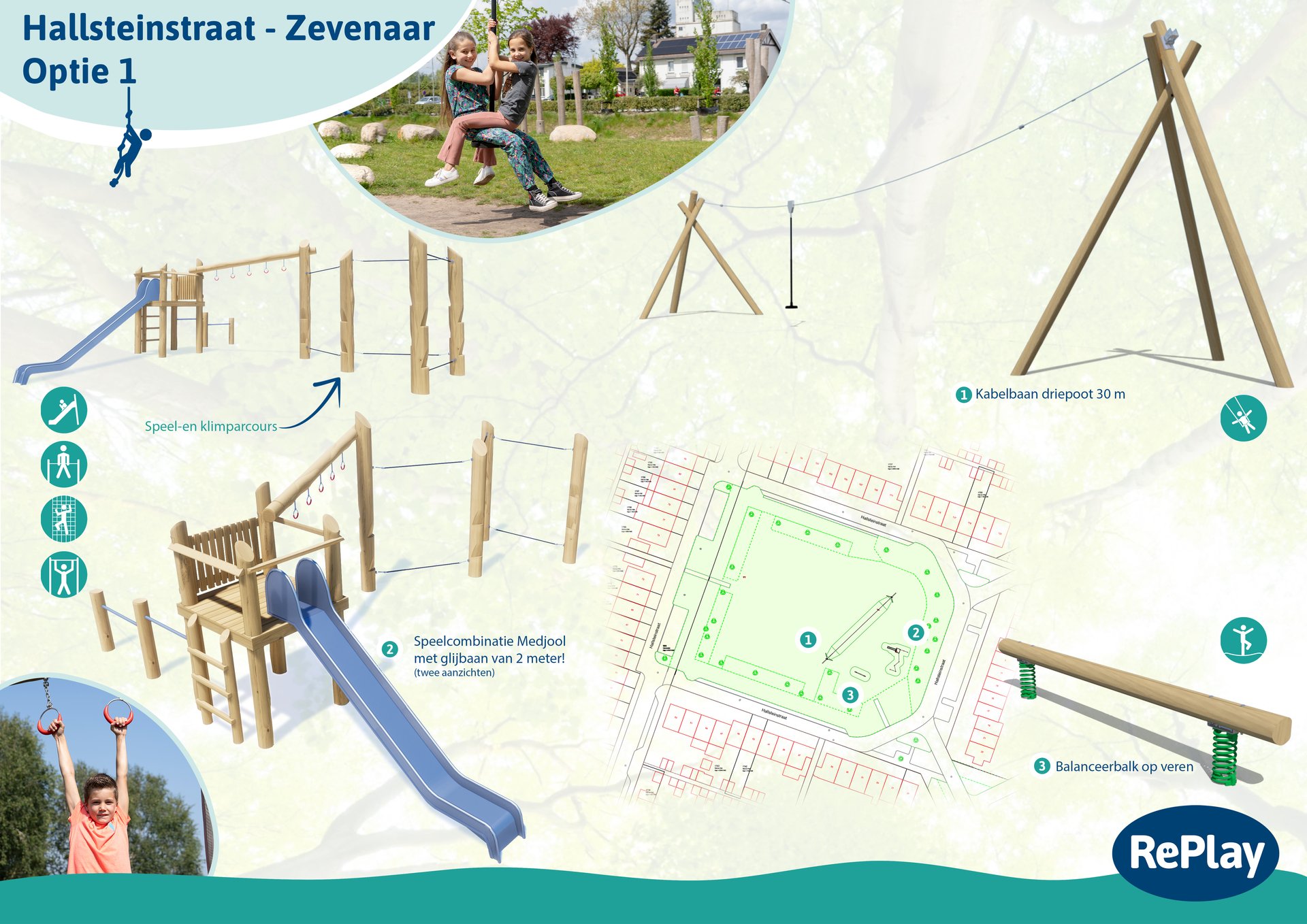 Hallsteinstraat Zevenaar - Optie 1
