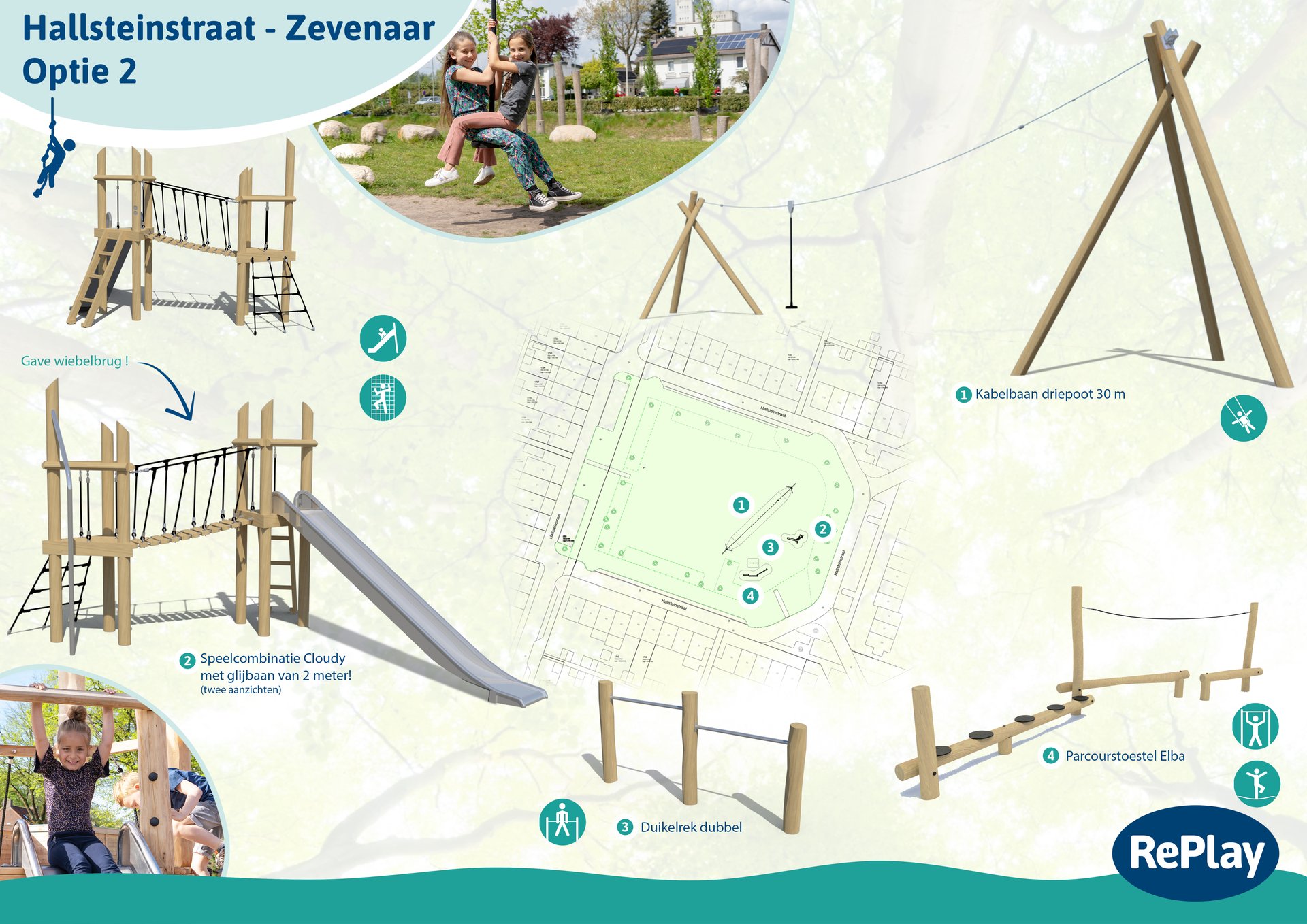 Hallsteinstraat Zevenaar - Optie 2