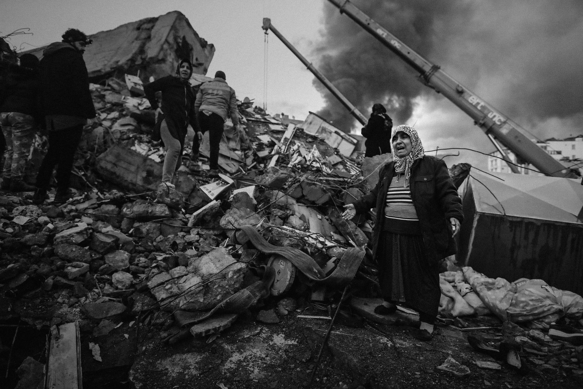 Aardbevingen Turkije & Syrië